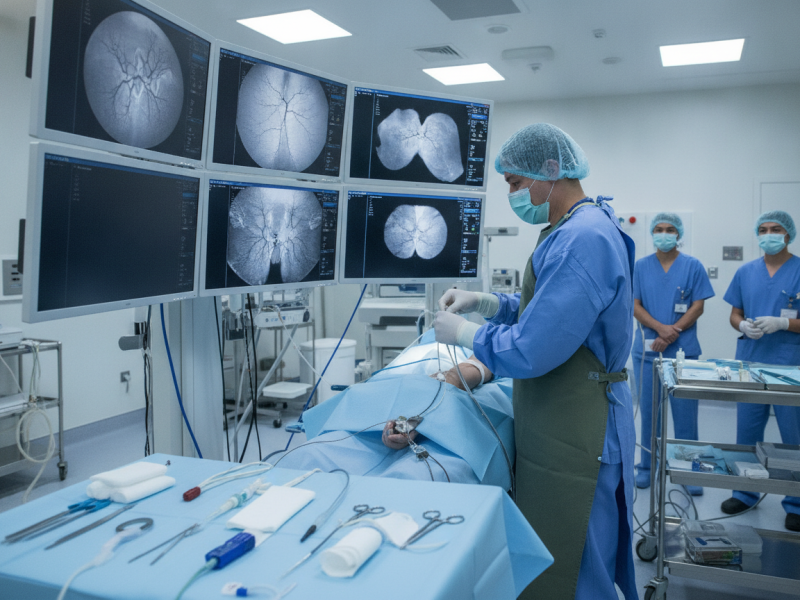 Aneurisma da artéria renal: tratamento endovascular minimamente invasivo, preservando o rim